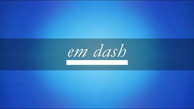 نحوه تایپ Em Dash (خط تيره بزرگ) در ویندوز یا مک